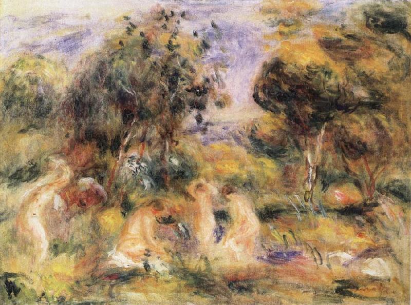 Bathers, Pierre Renoir